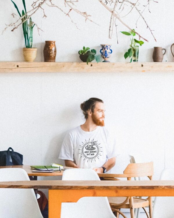 Make Hummus Not War Organic Shirt