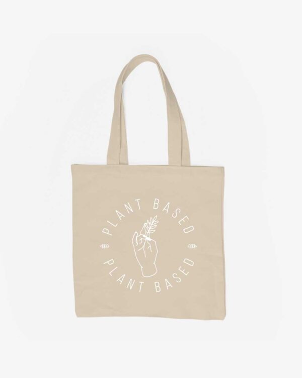 PLANT BASED Organic Baumwolltasche