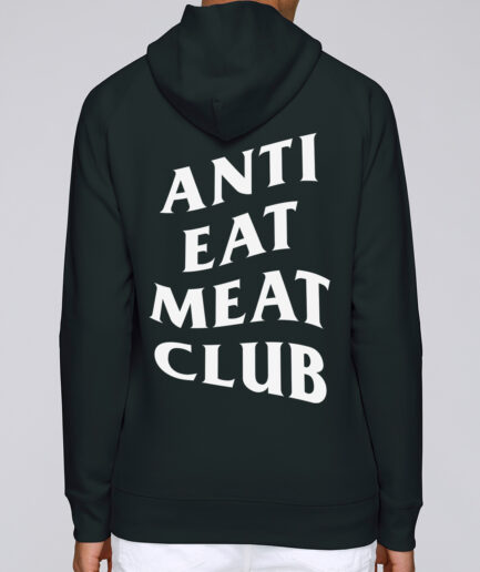 Anti Eat Meat Club Organic Hooded Sweat