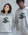 No Planet B Organic Hoodie Heather Grey