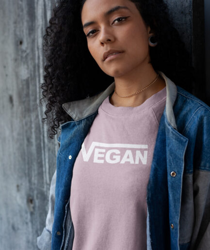 Vegan Ladies Organic Sweatshirt