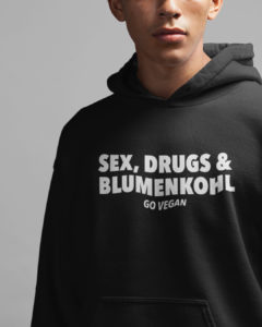 Sex, Drugs & Blumenkohl Organic Hoodie