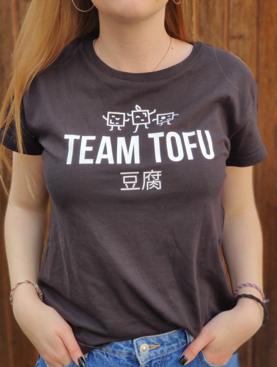 Team Tofu Ladies Organic Shirt - ANTI EAT MEAT CLUB