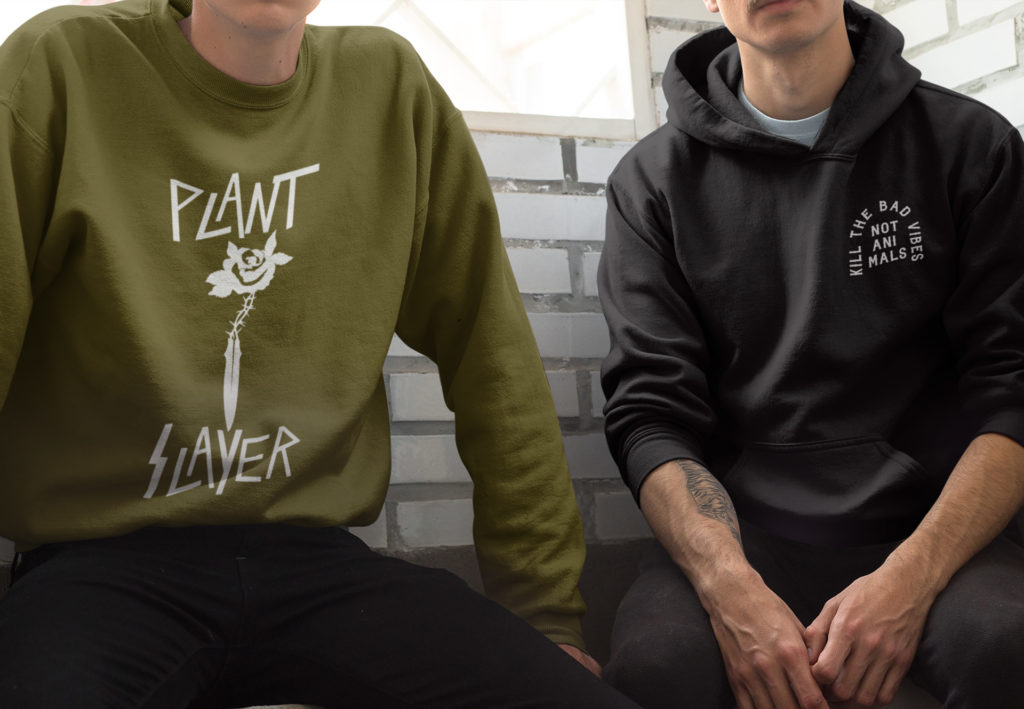 Vegane Hoodies Männer