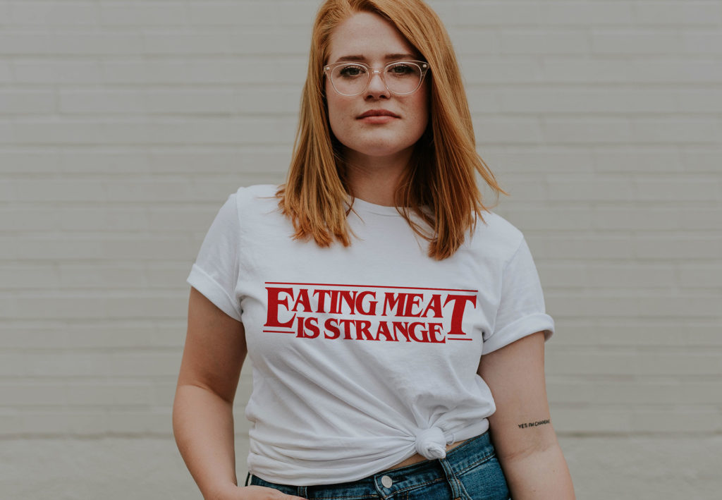 Vegane Kleidung Statements Frauen