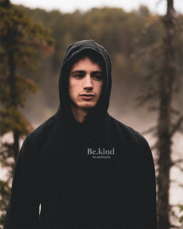 Be.kind to animals Club Organic Hoodie