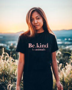 Be.kind to animals Ladies Organic Shirt