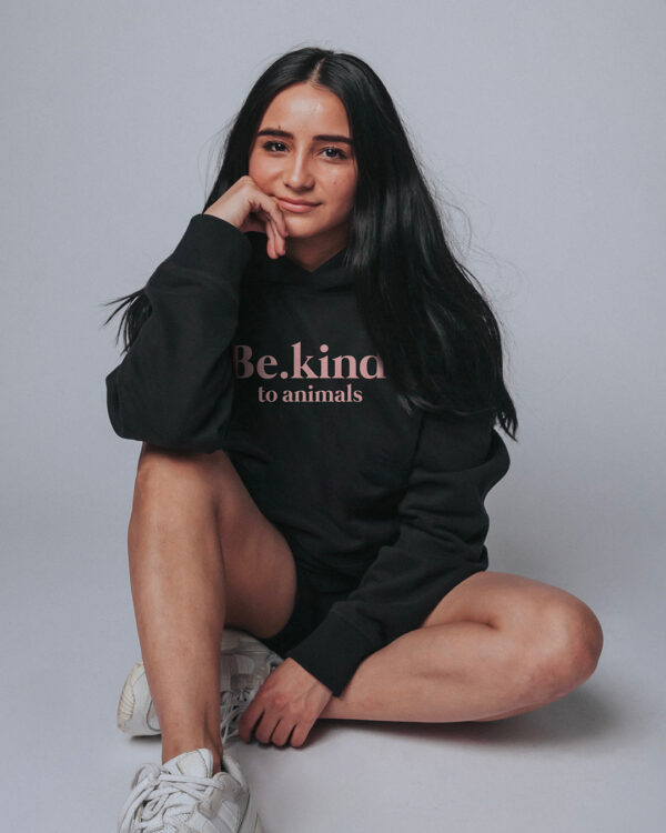 Be.kind to animals Organic Hoodie
