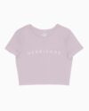 Herbivore Organic Crop Top Rosa