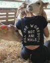 Kill Workouts Not Animals Organic Crop Top