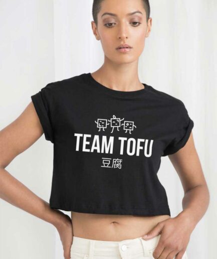 Team Tofu Organic Crop Top