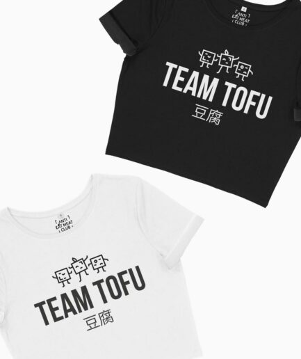Team Tofu Organic Crop Top