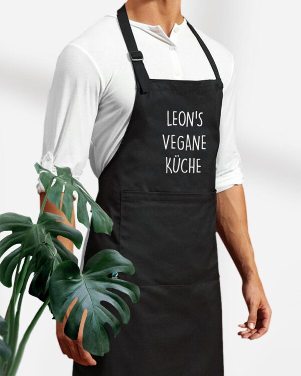 DEIN TEXT Fair Trade Kochschürze mit Tasche