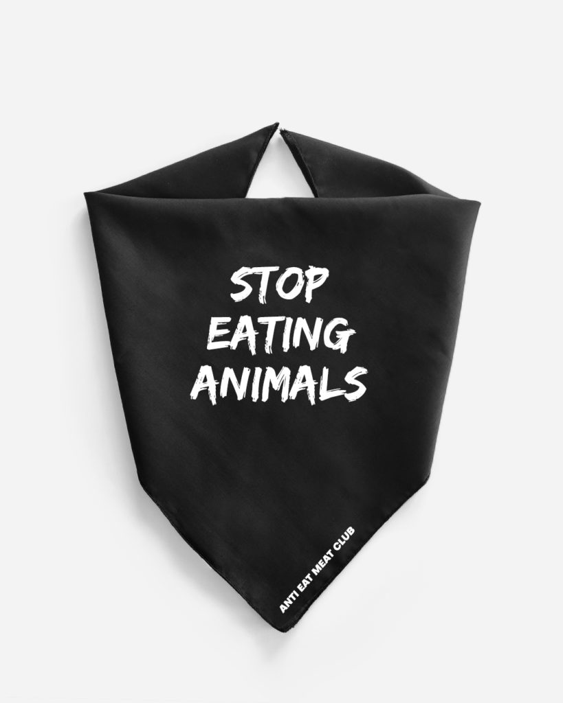 Stop Eating Animals Fair Trade Bandana