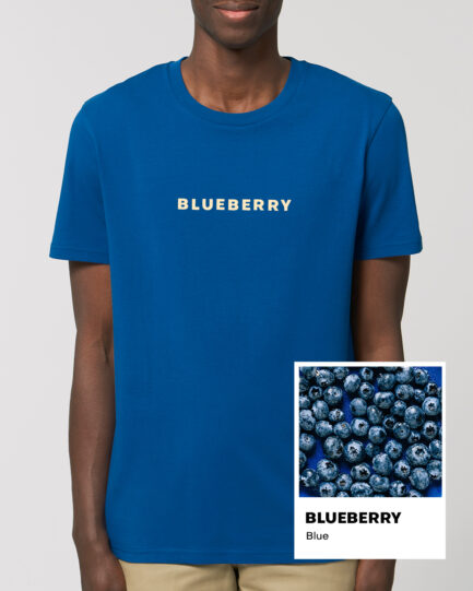 Blueberry Blue Essential Organic Unisex Shirt