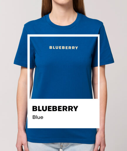 Blueberry Blue Essential Organic Unisex Shirt
