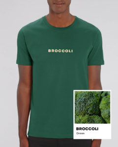 Broccoli Green Essential Organic Unisex Shirt