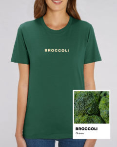 Broccoli Green Essential Organic Unisex Shirt