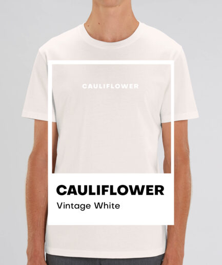 Cauliflower Vintage White Essential Organic Unisex Shirt