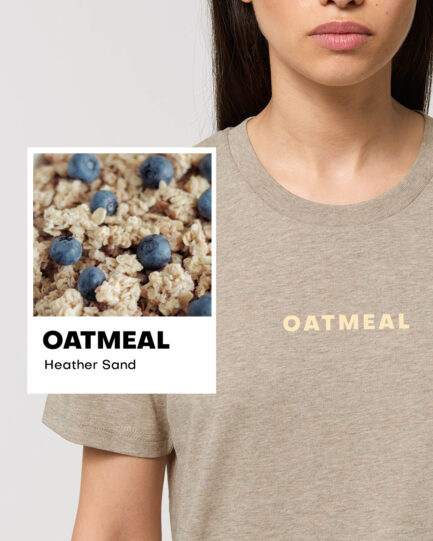 Oatmeal Heather Sand Essential Organic Unisex Shirt