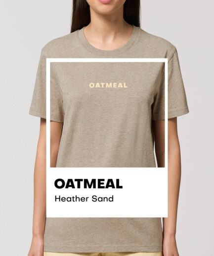 Oatmeal Heather Sand Essential Organic Unisex Shirt