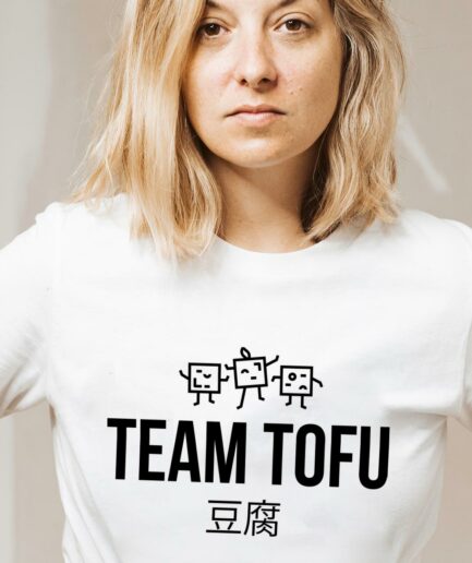 Team Tofu Ladies Organic Shirt Weiß