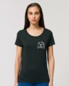 Kill The Workouts Not Animals Ladies Organic Shirt Schwarz