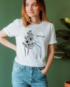 Plant Lady Ladies Organic Shirt