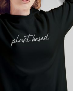 plant based Unisex Organic Sweatshirt
