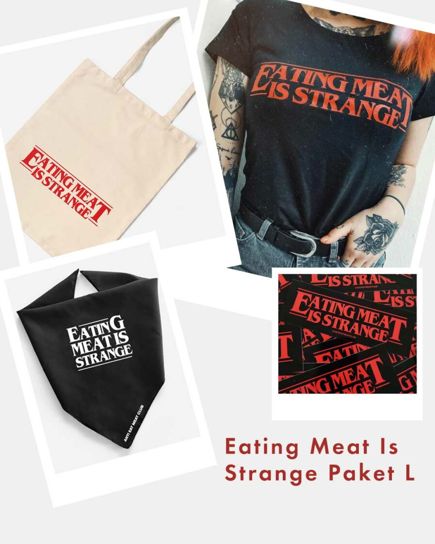 Eating Meat Is Strange Paket L