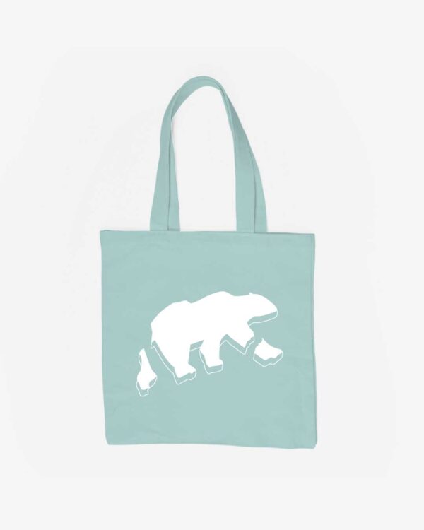 Broken Polar Ice Organic Baumwolltasche