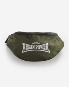 Oberlecker Vegan Power recycelte Bauchtasche