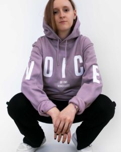 voice-of-the-voiceless-organic-hoodie-lila