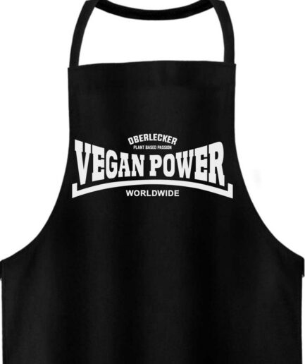 oberlecker-vegan-power-fair-trade-kochschürze-detail