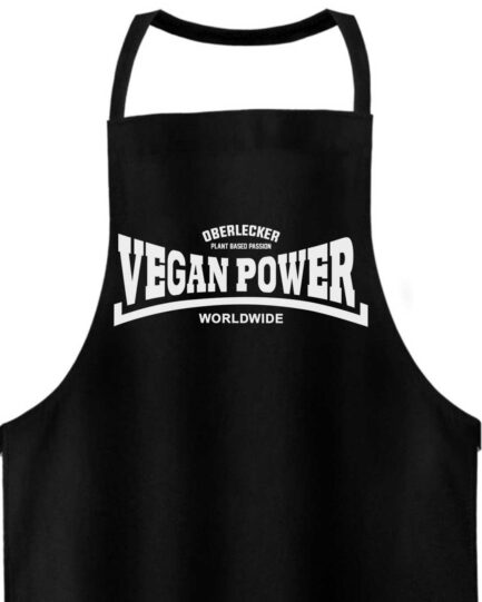 oberlecker-vegan-power-fair-trade-kochschürze-detail