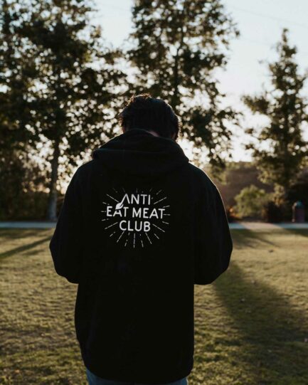 AEMC Logo Organic Hoodie schwarz