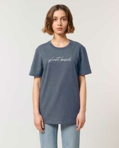 Plant Based Recyceltes Shirt navy