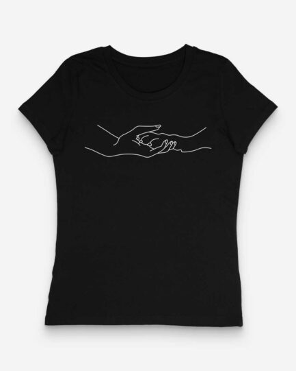 The Creation of Compassion Tailliertes Shirt schwarz