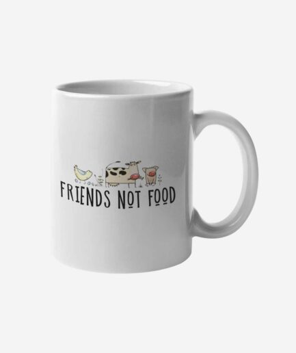Friends Not Food Tasse