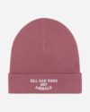 Kill Bad Vibes Not Animals Organic Beanie