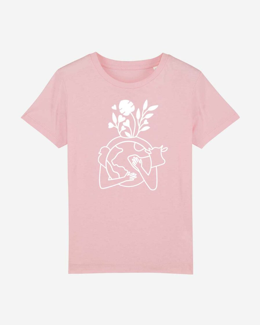 Earth Love Kids Organic Shirt pink