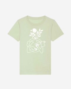 Earth Love Kids Organic Shirt stem green