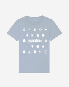 Respektiere Kids Organic Shirt hellblau