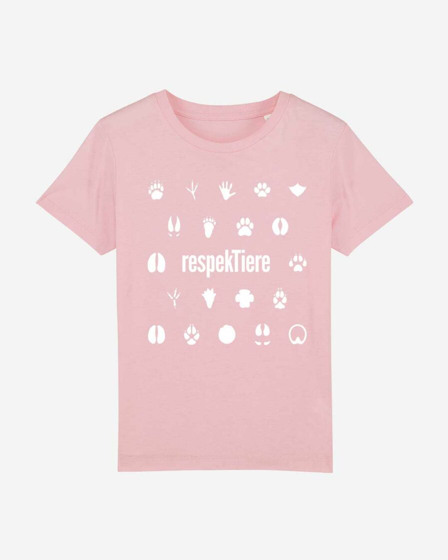 Respektiere Kids Organic Shirt Rosa