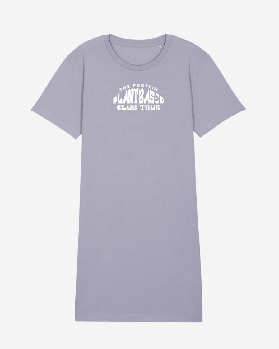 Protein Club Tour Shirt Lavendel Front
