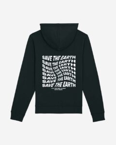 Save The Earth Personalisierter Organic Hoodie