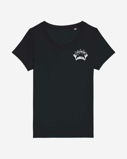 Spread Veganism Tailliertes Shirt schwarz