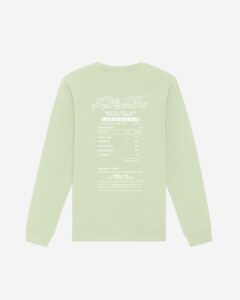 Vote For Compassion Organic Sweater stem green