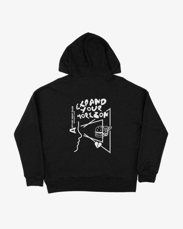 expand you horizon hoodie schwarz