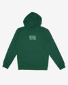 protect natures beauties organic hoodie grün